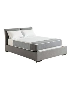 Twin Size Platform Bed With Adjustable Trundle