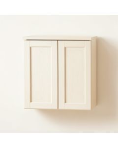 Willow Bridge Wall-Mounted Laundry Cabinet - Ivory (synthetic illustration; no displayed measurements)