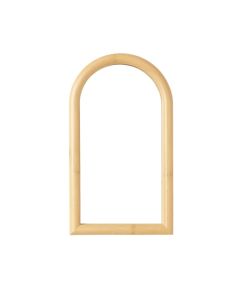 Heath Canyon Framed Wall Mirror - Cream