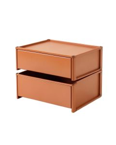 Cliff Branch Under-Desk Drawer Unit - Terracotta (synthetic illustration; no displayed measurements)
