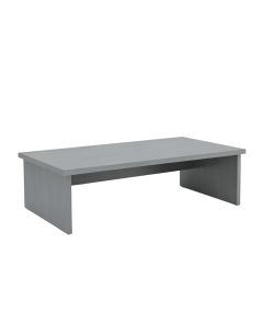 Fern Bend Desktop Monitor Riser - Gray (synthetic illustration; no displayed measurements)