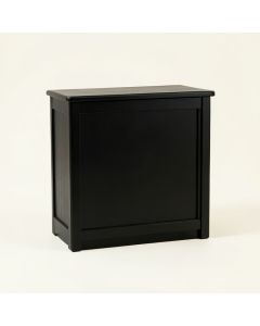 Juniper Canyon Freestanding Laundry Folding Counter - Black (synthetic illustration; no displayed measurements)