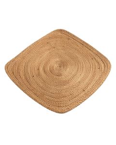 Hand Braided Jute/Sisal Tan Area Rug