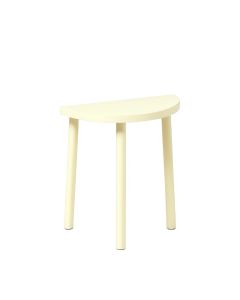 Harbor Canyon Compact Balcony Table - Cream (synthetic illustration; no displayed measurements)