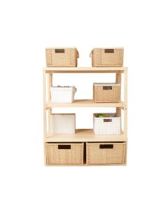 Ociuso Willow Storage Organizer With Wall Baskets