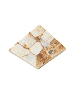 0.5 '' X 1 '' Seashell Mosaic Tile In Natural