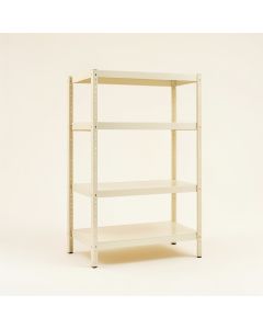 Linden Bridge Empty Seed-Starting Shelving Unit Without Lights - Ivory (synthetic illustration; no displayed measurements)