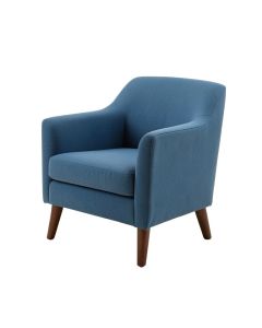 Destin Upholstered Parsons Chair In Blue (synthetic illustration; no displayed measurements)