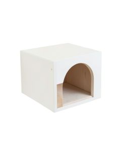 Rowan Crossing Wall-Mounted Cat Perch - White (synthetic illustration; no displayed measurements)