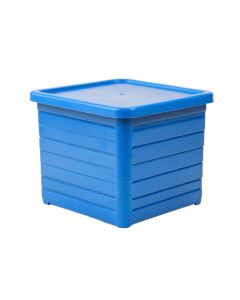 Shore Bend Closed Outdoor Storage Box - Blue (synthetic illustration; no displayed measurements)