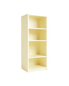 Rowan Arc Narrow Cubby Tower - Ivory (synthetic illustration; no displayed measurements)