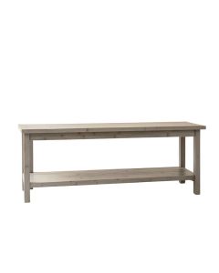 Alder Brook Empty Workshop Workbench - Gray (synthetic illustration; no displayed measurements)