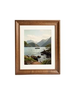 Hawaii Napali By Anderson Design Group Framed Vintage Advertisement (synthetic illustration; no displayed measurements)