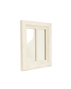 Wood Window Shape Wall Décor (synthetic illustration; no displayed measurements)