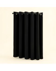 Clapham Solid Blackout Thermal Grommet Single Curtain Panel (synthetic illustration; no displayed measurements)