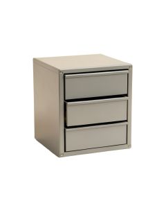 Wren Dale Small-Parts Storage Drawer Cabinet - Gray (synthetic illustration; no displayed measurements)