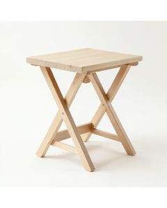 Linden Crossing Compact Balcony Table - Beige (synthetic illustration; no displayed measurements)