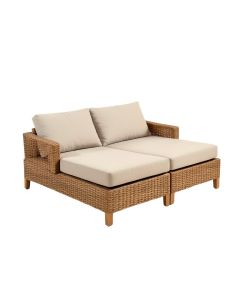 Whitnash 3 Piece Rattan Patio Daybed (synthetic illustration; no displayed measurements)