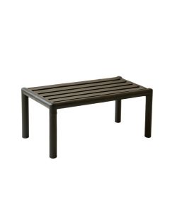 Harbor Bluff Indoor Bench - Black (synthetic illustration; no displayed measurements)