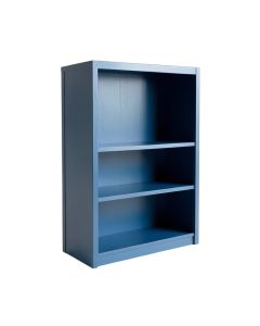 Oak Bend Freestanding Bookcase - Blue (synthetic illustration; no displayed measurements)