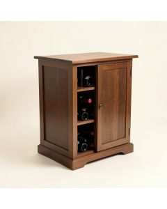 Skidaway Bar With Wine Storage (synthetic illustration; no displayed measurements)