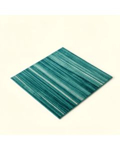 Desantiago Texture Stripe Teal Indoor/Outdoor Area Rug (synthetic illustration; no displayed measurements)