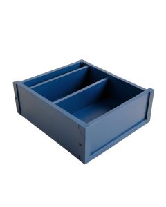 Hill Bend Empty Pantry Drawer Organizer Insert - Blue (synthetic illustration; no displayed measurements)
