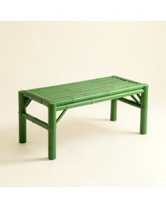 Birch Crest Indoor Bench - Green (synthetic illustration; no displayed measurements)