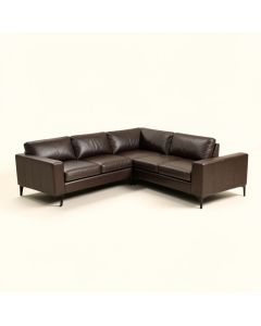Hennessey 97 '' Faux Leather Right Hand Facing Modular Sectional (synthetic illustration; no displayed measurements)