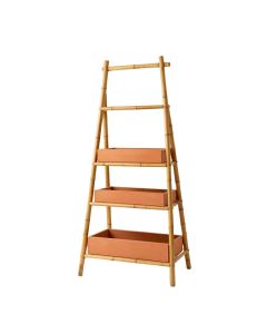 Flint Bridge Empty Vertical Garden Frame - Terracotta (synthetic illustration; no displayed measurements)