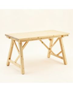Brook Edge Empty Workshop Workbench - Ivory (synthetic illustration; no displayed measurements)