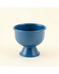 Cedar Bend Empty Candle Holder - Blue (synthetic illustration; no displayed measurements)