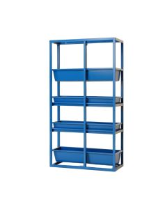 Stone Crest Empty Vertical Garden Frame - Blue