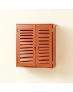 Heath Crossing Wall-Mounted Laundry Cabinet - Terracotta (synthetic illustration; no displayed measurements)