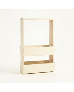 Field Crest Empty Vertical Garden Frame - Cream (synthetic illustration; no displayed measurements)