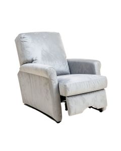 Swivel Rocker Fabric Recliner Chair - Reclining Chair Manual (synthetic illustration; no displayed measurements)