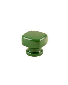 Pine Arc Cabinet Knob Without Packaging - Green (synthetic illustration; no displayed measurements)