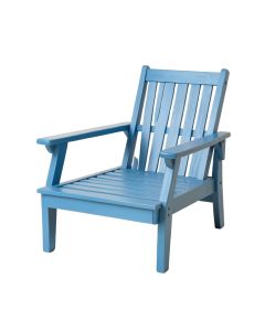 Vale Branch Outdoor Lounge Chair - Blue (synthetic illustration; no displayed measurements)