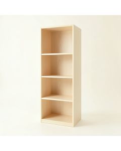 Rowan Canyon Narrow Cubby Tower - Ivory (synthetic illustration; no displayed measurements)