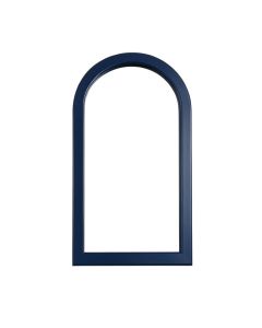 Wren Bend Framed Wall Mirror - Navy