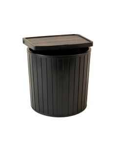 Dawn Branch Closed Garden Compost Bin - Black