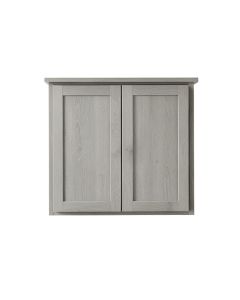 Cove Dell Wall-Mounted Laundry Cabinet - Gray (synthetic illustration; no displayed measurements)