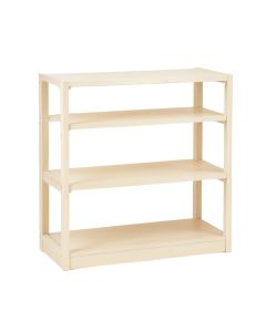 Birch Crest Empty Seed-Starting Shelving Unit Without Lights - Ivory