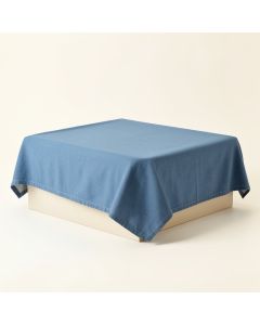 Cedar Brook Flat Bed Sheet - Blue (synthetic illustration; no displayed measurements)