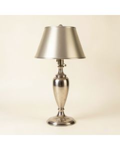 Daye 30 '' Antique Silver Table Lamp (synthetic illustration; no displayed measurements)