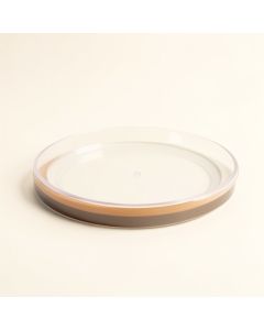 Acrylic Two Tone Cake Platter (synthetic illustration; no displayed measurements)