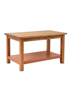 Bay Crest Empty Workshop Workbench - Terracotta (synthetic illustration; no displayed measurements)