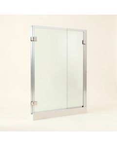 Fluence 57 '' X 55.75 '' Bypass Bath Door With Cleancoat® Technology (synthetic illustration; no displayed measurements)