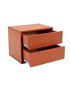 Moss Falls Under-Desk Drawer Unit - Terracotta