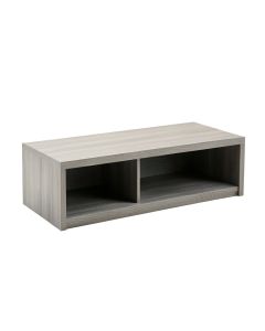 Stone Crossing Shoe Storage Bench - Gray (synthetic illustration; no displayed measurements)